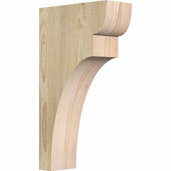 Ekena Millwork Yorktown Rough Sawn Corbel, Douglas Fir, 4"W x 10"D x 18"H COR04X10X18YOR00RDF - main